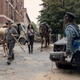 Eugene (Josh McDermitt) and Yumiko (Eleanor Matsuura) contemplate a masterpiece.